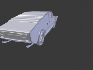 lamborghini urraco Modello 3D