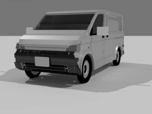 delivery van 3D Model