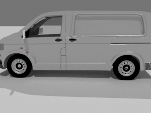 delivery van 3D 모델