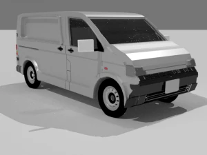 delivery van 3D Model