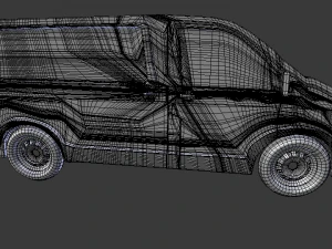 delivery van 3D Model