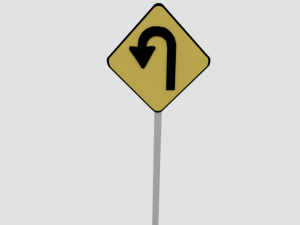 street signs pack Model 3D