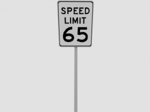 street signs pack Model 3D