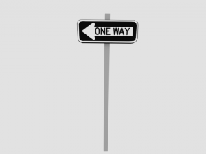 street signs pack Model 3D