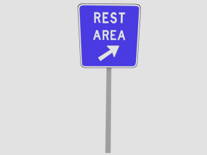 street signs pack Model 3D