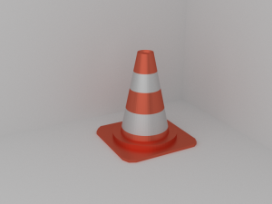 street cone 3Dモデル