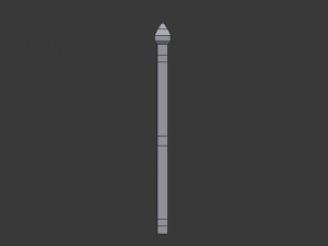 street fence 3D Model