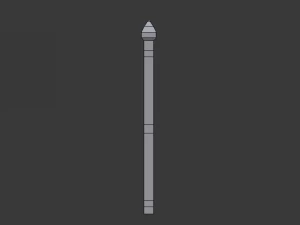street fence 3D Model