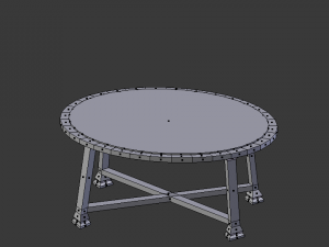 table 3D 模型