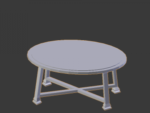 table 3D 模型