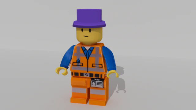lego figure 3D Model .c4d .max .obj .3ds .fbx .stl .blend