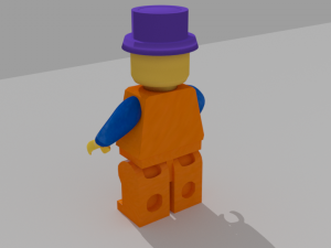 lego figure 3D Model