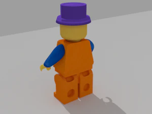 lego figure 3D Model