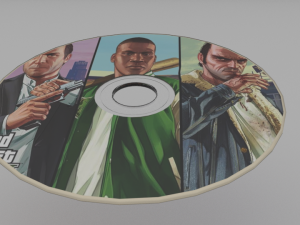 3d dvd Modèle 3D