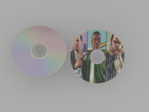 3d dvd Modèle 3D
