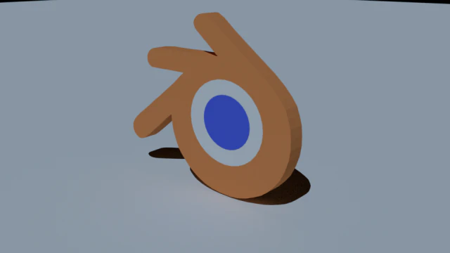 3d blender logo 3D Model .c4d .max .obj .3ds .fbx .stl .blend 