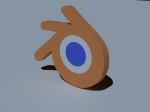 3d blender logo 3D Model