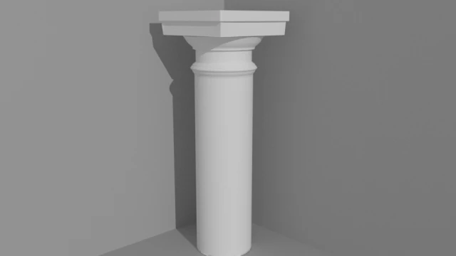 3d column model 3D Model .c4d .max .obj .3ds .fbx .stl .blend