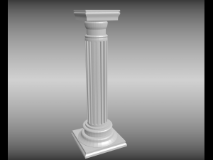 3d doric column 3D Модель