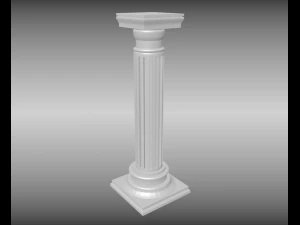 3d doric column 3D Model