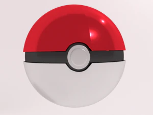 3डी पोकेबॉल 3D मॉडल
