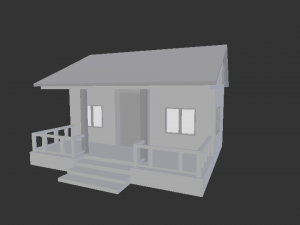 modern 3d house 3Dモデル