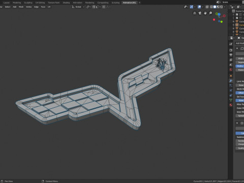 Chevrolet corvette logo Modello 3D