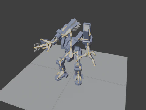 Robot sentry 3D Model