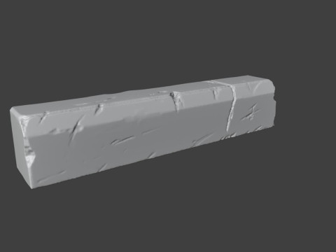Curbstone sculpts Modello 3D