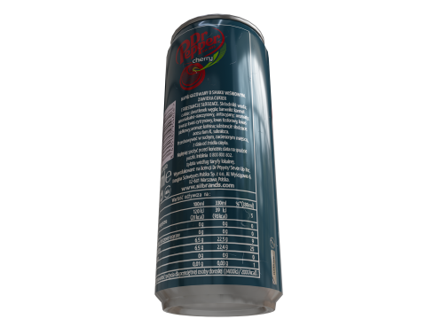 Soda can dr pepper cherry Polish lodN lodN1 3D Model