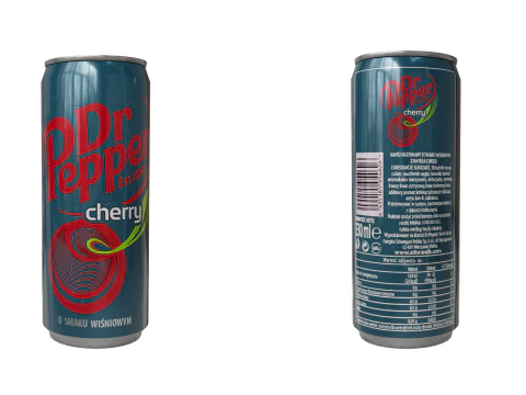 Soda can dr pepper cherry Polish lodN lodN1 3D Model