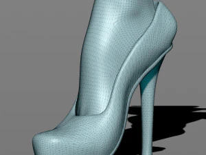 of a woman in shorts free 3d print model 3D Print Model