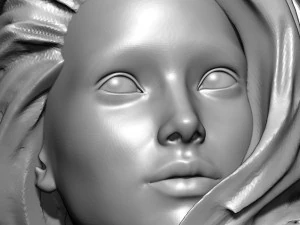 of a woman in shorts free 3d print model 3D Print Model