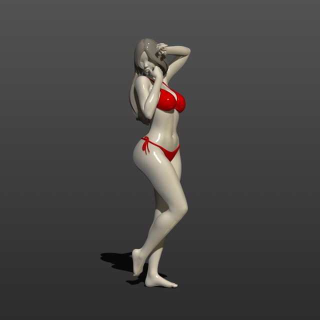 beautiful naked woman -rigged Modelo 3D in mulher 3DExport
