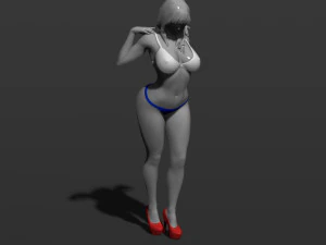 russian girl 3d print model 3D Print Model