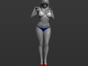 russian girl 3d print model 3D Print Model