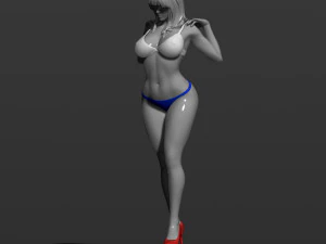 russian girl 3d print model 3D Print Model