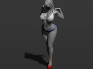 russian girl 3d print model 3D Print Model