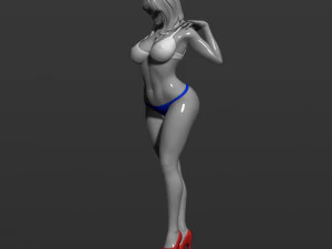 russian girl 3d print model 3D Print Model