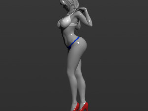russian girl 3d print model Modelo de Impressão 3D