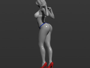 russian girl 3d print model Modelo de Impressão 3D