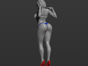 russian girl 3d print model Modelo de Impressão 3D