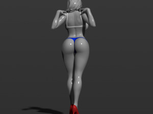russian girl 3d print model Modelo de Impressão 3D