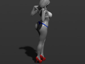 russian girl 3d print model Modelo de Impressão 3D