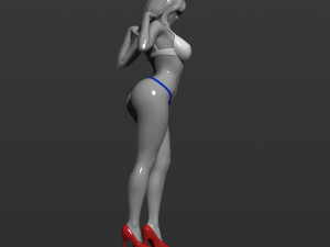 russian girl 3d print model Modelo de Impressão 3D