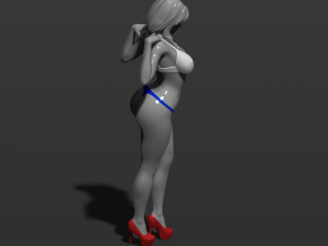 russian girl 3d print model Modelo de Impressão 3D