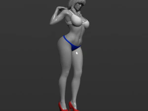 russian girl 3d print model 3D Print Model