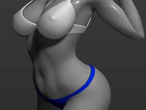 russian girl 3d print model Modelo de Impressão 3D