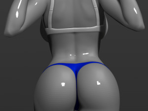 russian girl 3d print model Modelo de Impressão 3D