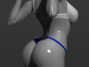 russian girl 3d print model Modelo de Impressão 3D